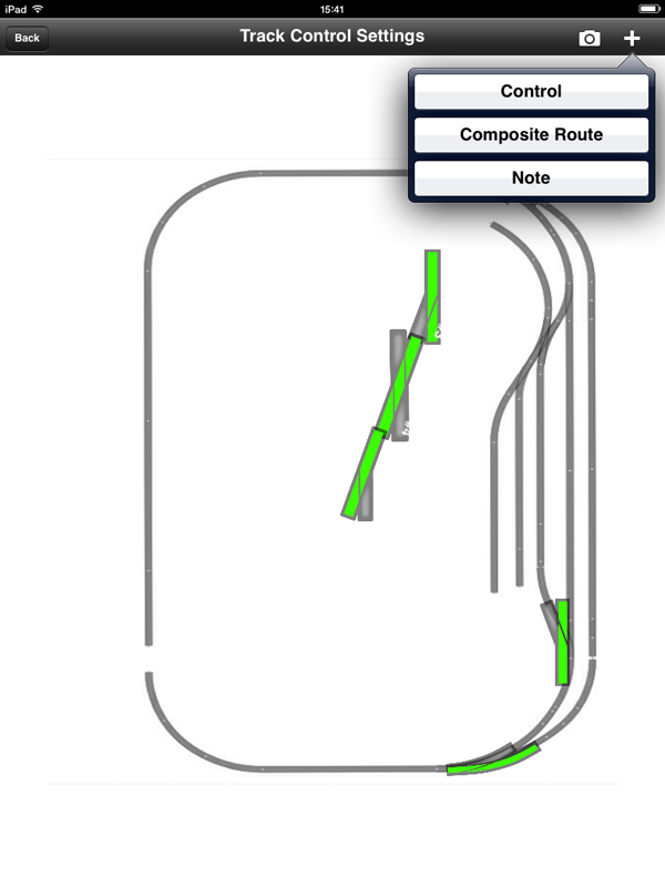 Z21 Points and Route Settings